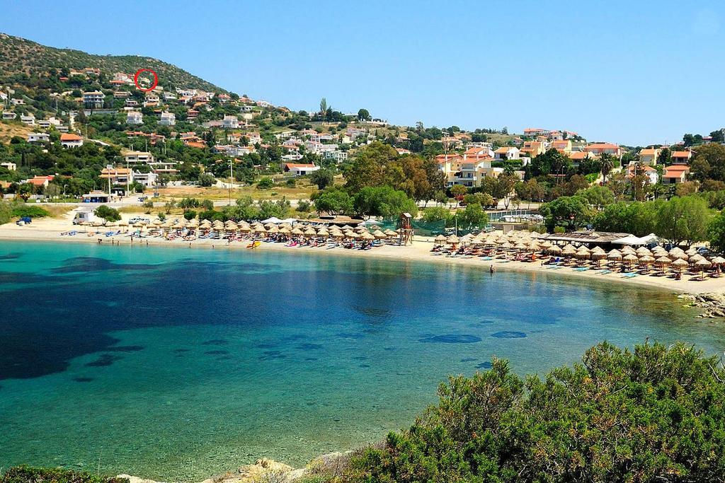 アナヴィソスSeaview Near Athens & Sounioアパートメント エクステリア 写真